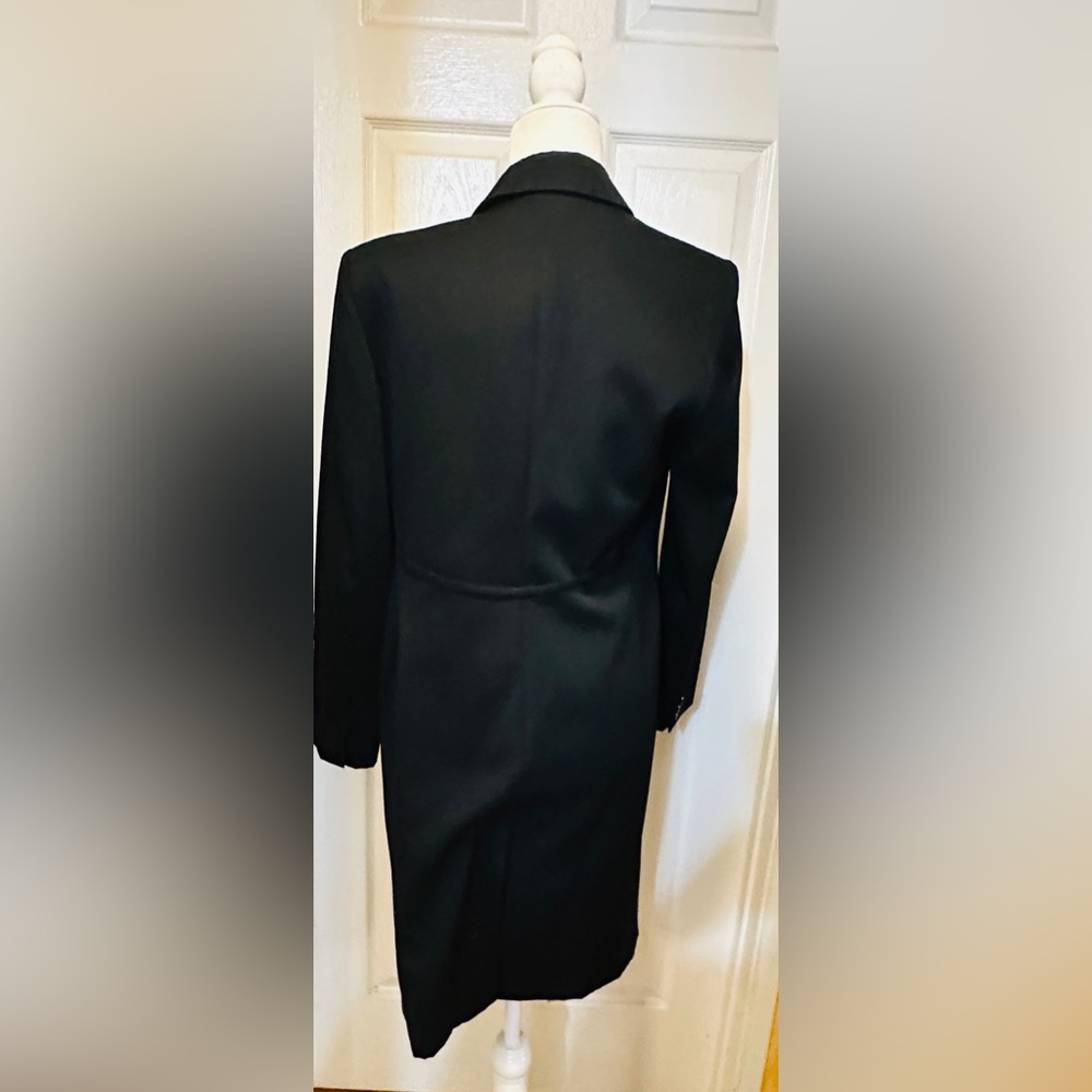 Classiques Entier Coat Vintage Elegant Black Suit Jacket Size 10P - Picture 5 of 6